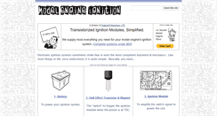 Desktop Screenshot of model-engine-ignition.com